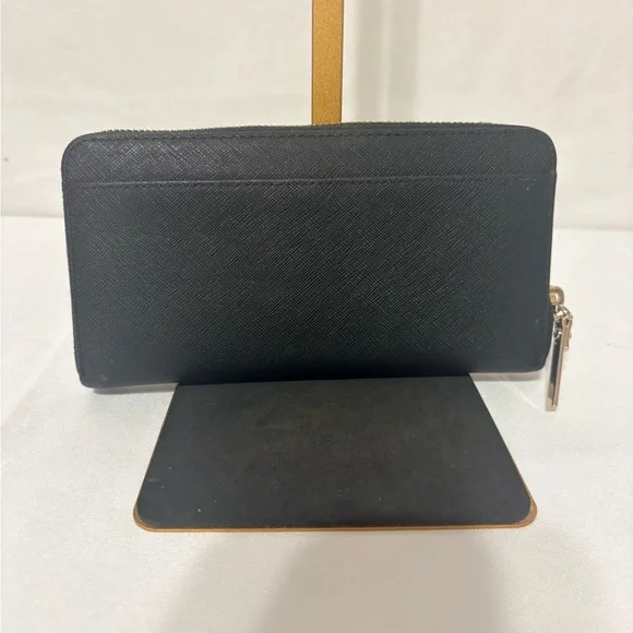 Kate Spade Black Zip-Around Wallet - Picture 3 of 10